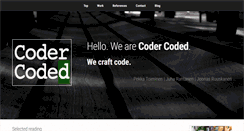 Desktop Screenshot of codercoded.com